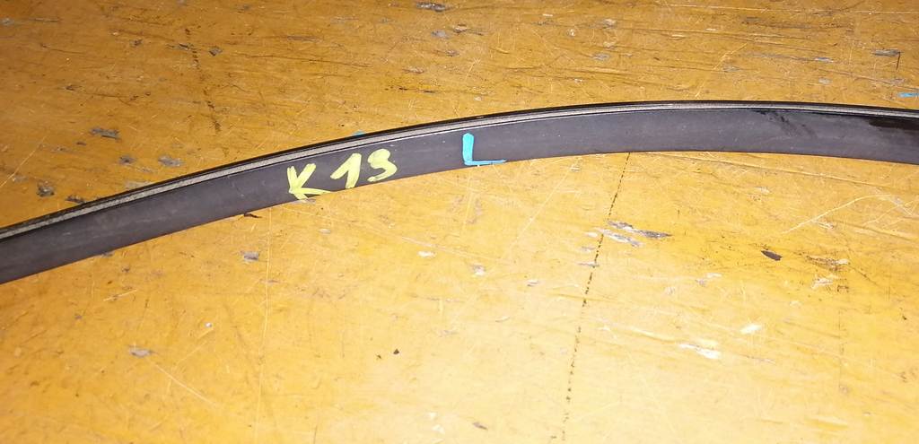 MARCH K13 МОЛДИНГ КРЫШИ ЛЕВЫЙ Nissan March 1