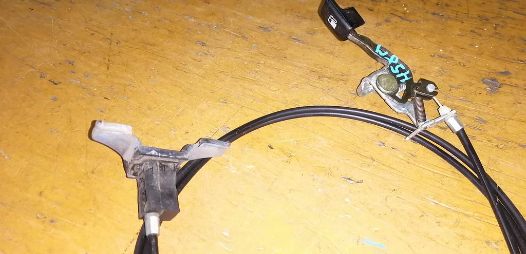 PAJERO MINI H58A ТРОС ЛЮЧКА БЕНЗОБАКА Mitsubishi Pajero Mini 1