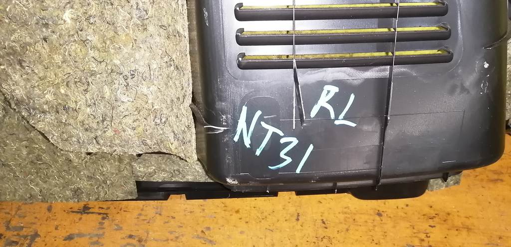 обшивка багажника Nissan X-Trail 3