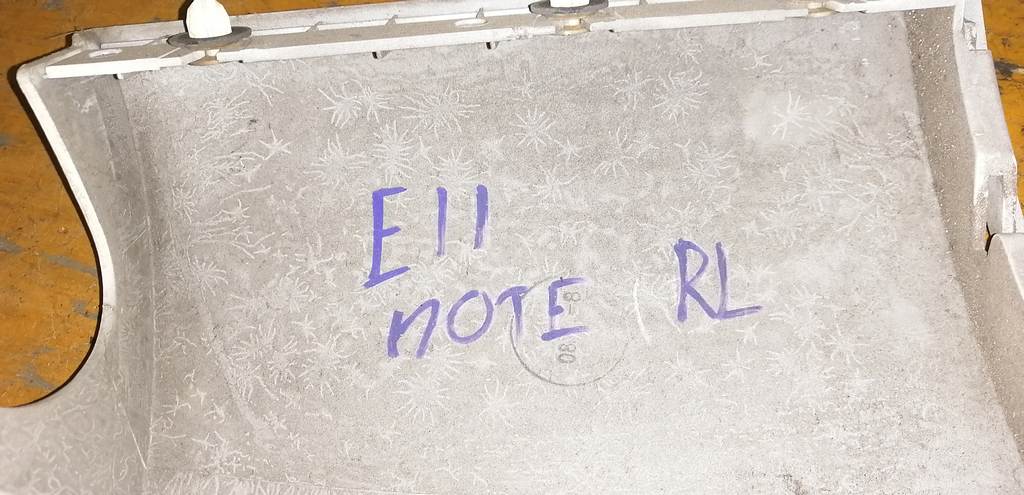 NOTE E11 ПЛАНКА ПОД СТОП ЛЕВАЯ Nissan Note 1