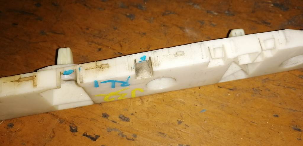 крепеж бампера Nissan Teana 3