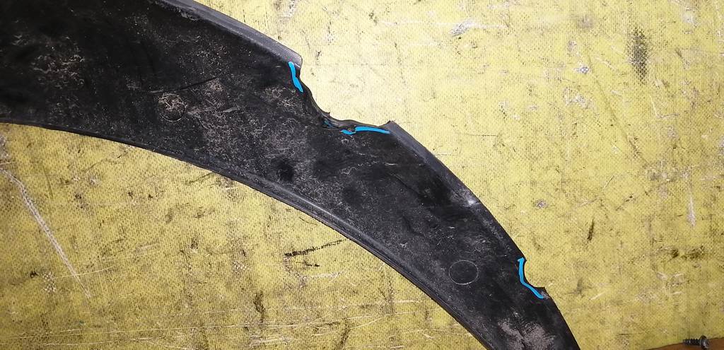 расширитель крыльев Mitsubishi Pajero Mini 3