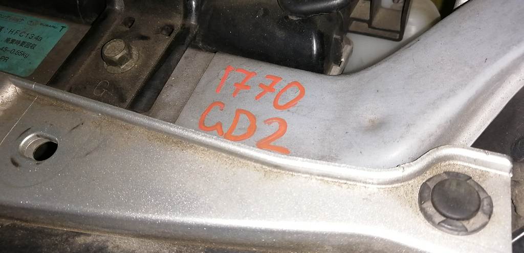 IMPREZA GD2 НОУСКАТ (ФАРА 1770) Subaru Impreza 1