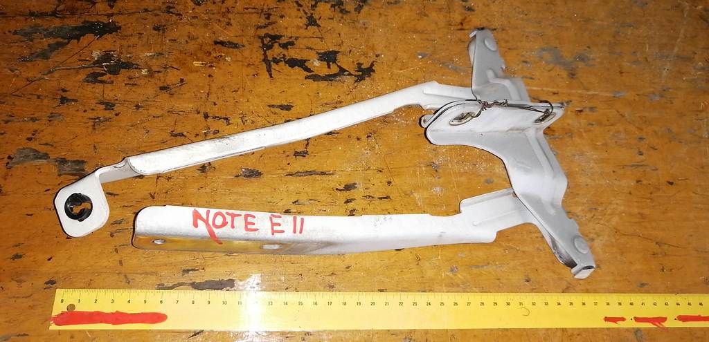 петля капота Nissan Note 0