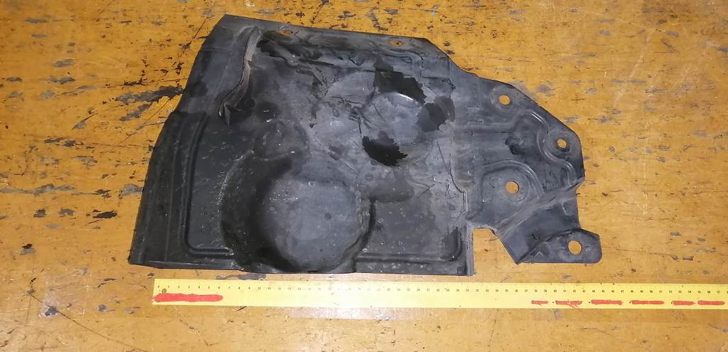 X-TRAIL NT31 ЗАЩИТА ДВС ПЕРЕДНЯЯ ПРАВАЯ Nissan X-Trail 1