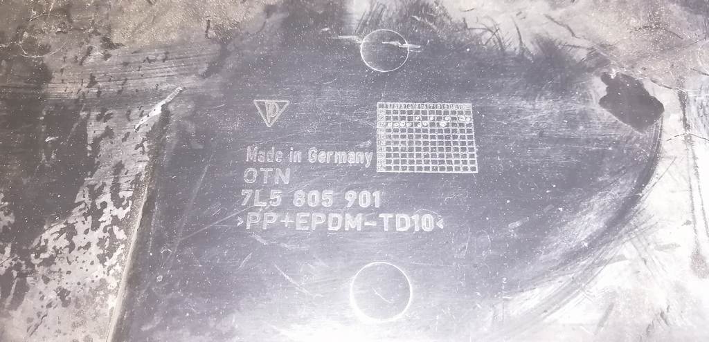 защита бампера Porsche Cayenne 3