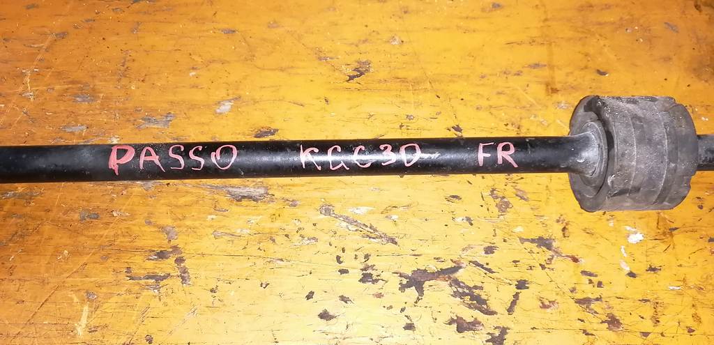 PASSO KGC30 ПРИВОД ПЕРЕДНИЙ ПРАВЫЙ Toyota Passo 1