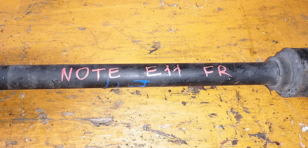 NOTE E11 ПРИВОД ПЕРЕДНИЙ ПРАВЫЙ Nissan Note 1