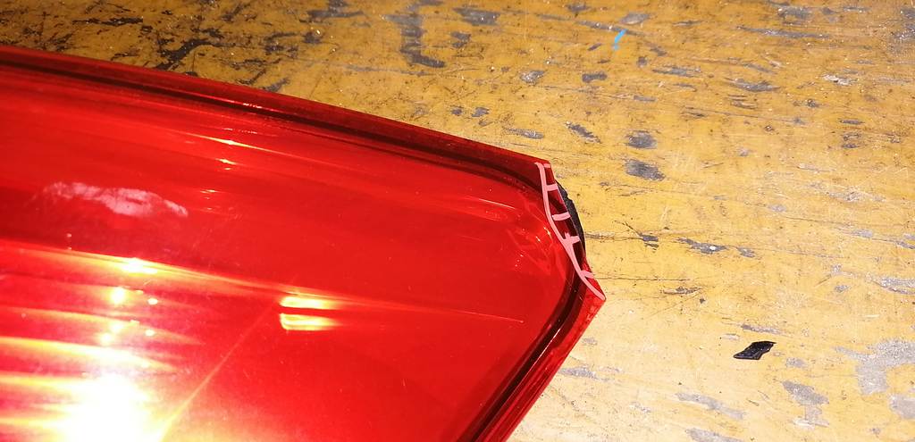 DUALIS J10 СТОП ПРАВЫЙ ДЕФЕКТ Nissan Dualis 1