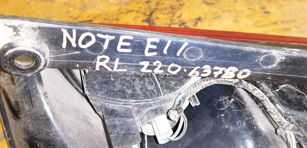 NOTE E11 СТОП ЛЕВЫЙ 220-63780 Nissan Note 1
