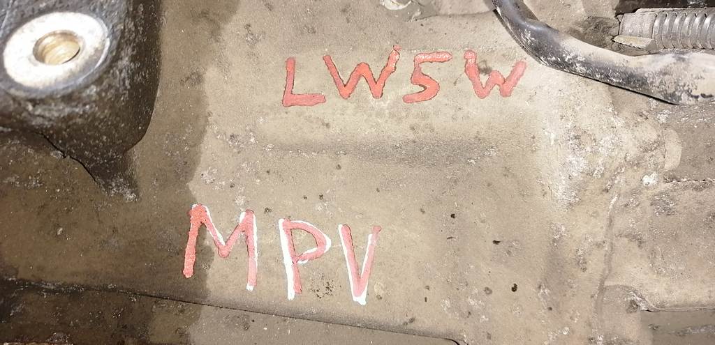 MPV LW5W РЕДУКТОР ЗАДНИЙ Mazda MPV 1