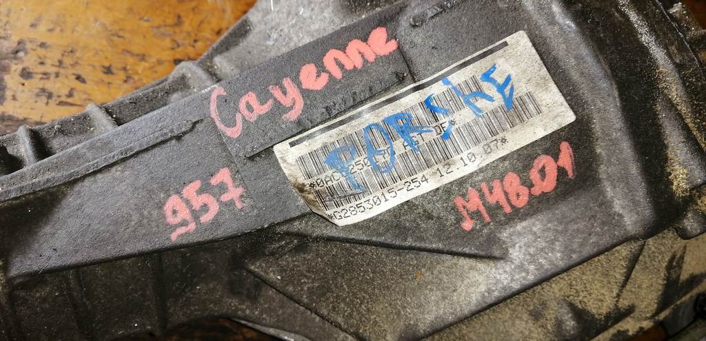 CAYENNE 957 РЕДУКТОР ЗАДНИЙ Porsche Cayenne 1