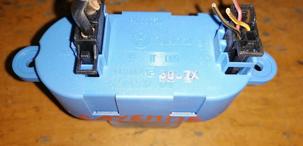 Электрооборудование Porsche Cayenne 2