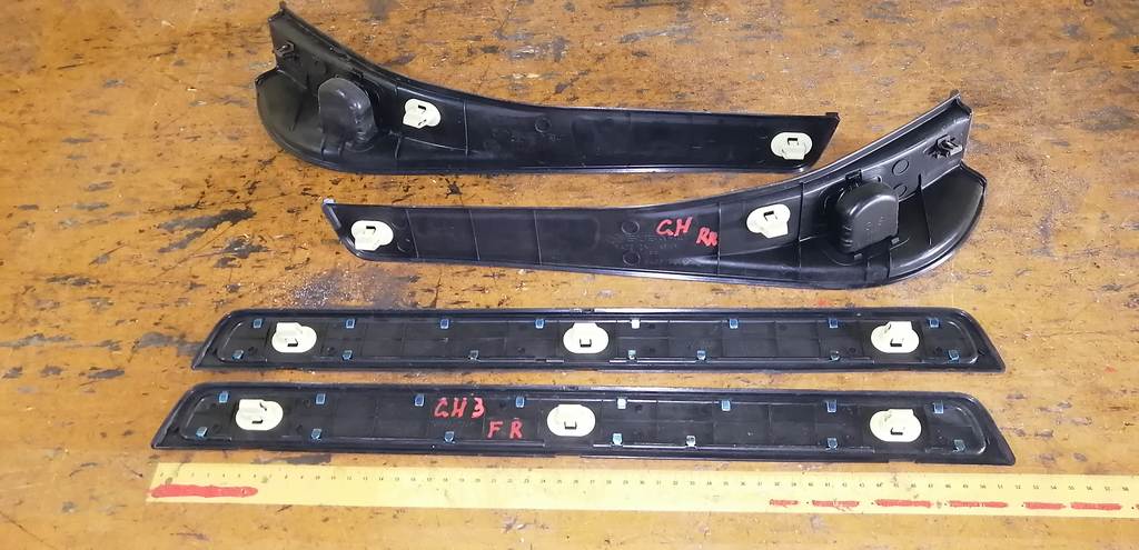 IMPREZA GH3 НАКЛАДКА НА ПОРОГ (КОМПЛЕКТ) Subaru Impreza 1