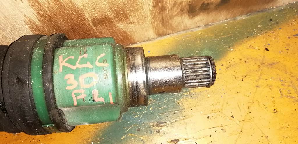 PASSO KGC30 ПРИВОД ПЕРЕДНИЙ ЛЕВЫЙ 1 Toyota Passo 1