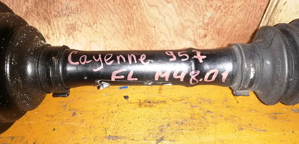 CAYENNE 957 ПРИВОД ПЕРЕДНИЙ ЛЕВЫЙ Porsche Cayenne 1