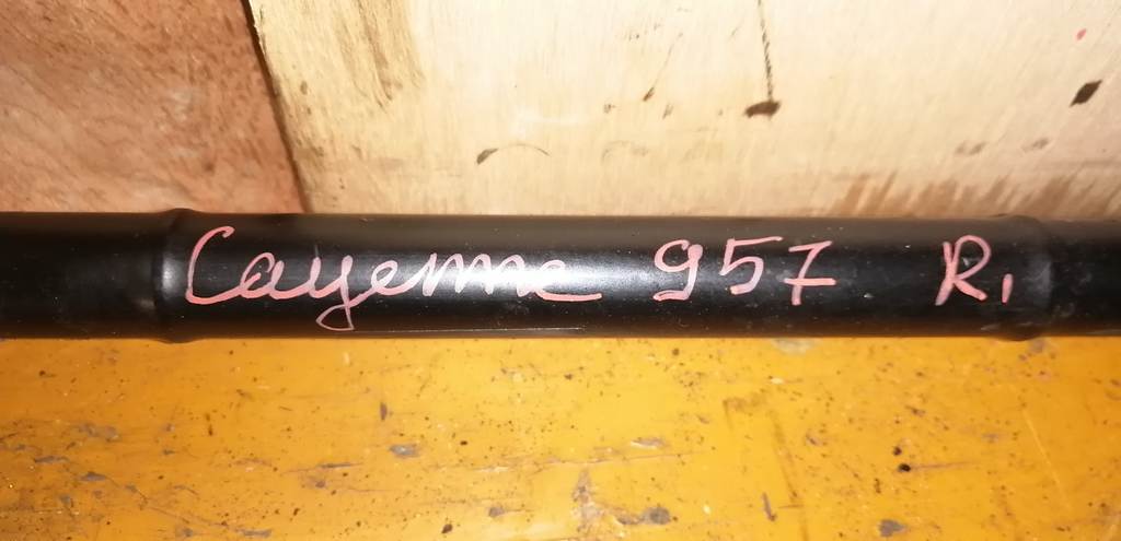 CAYENNE 957 ПРИВОД ЗАДНИЙ 1 Porsche Cayenne 1