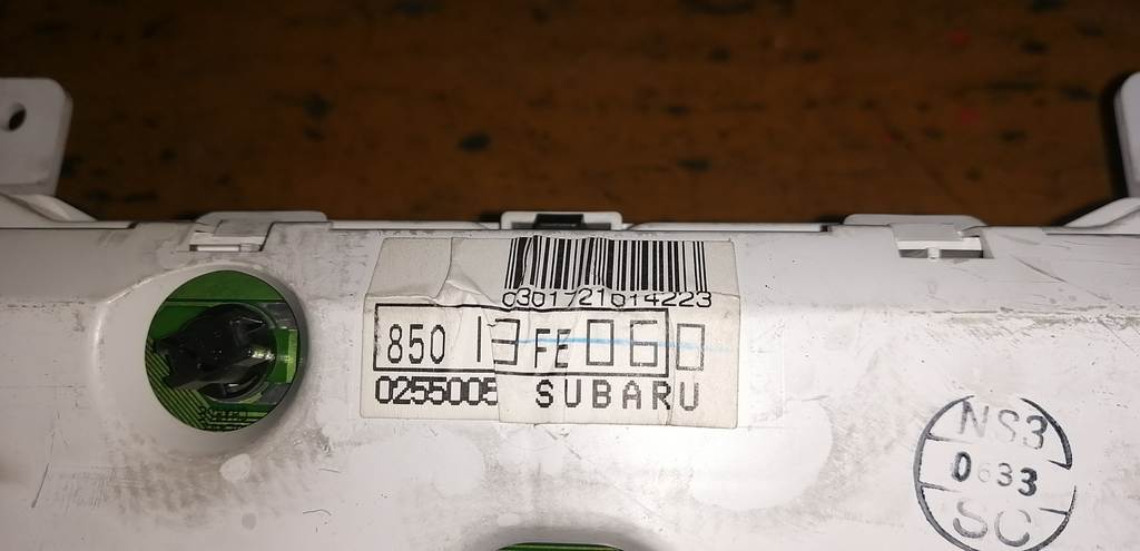 IMPREZA GG2 ЩИТОК ПРИБОРОВ 85013FE060 Subaru Impreza 1