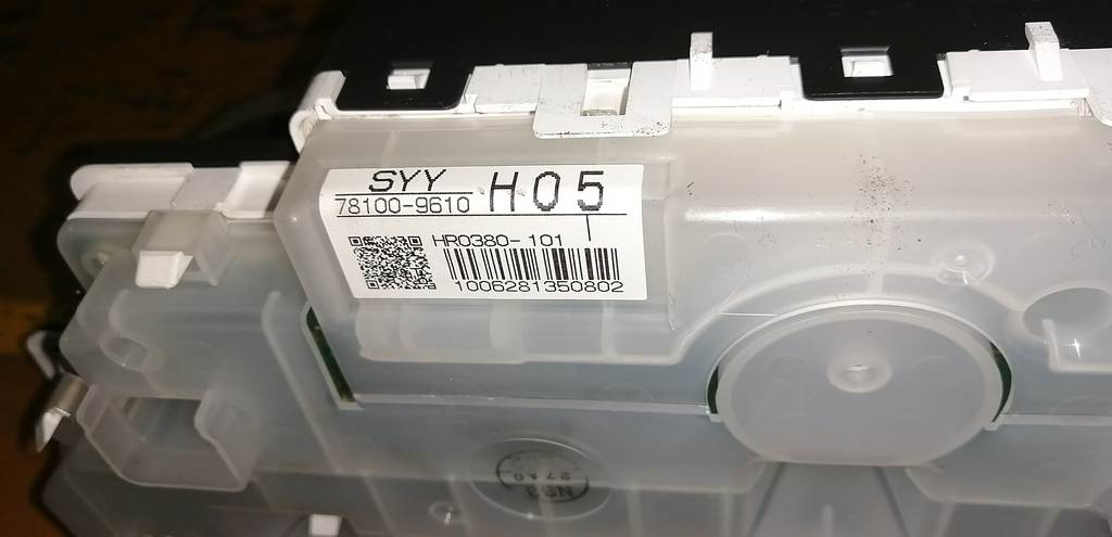 FREED GB3 ЩИТОК ПРИБОРОВ 78100-SYY-9610 Honda Freed 1