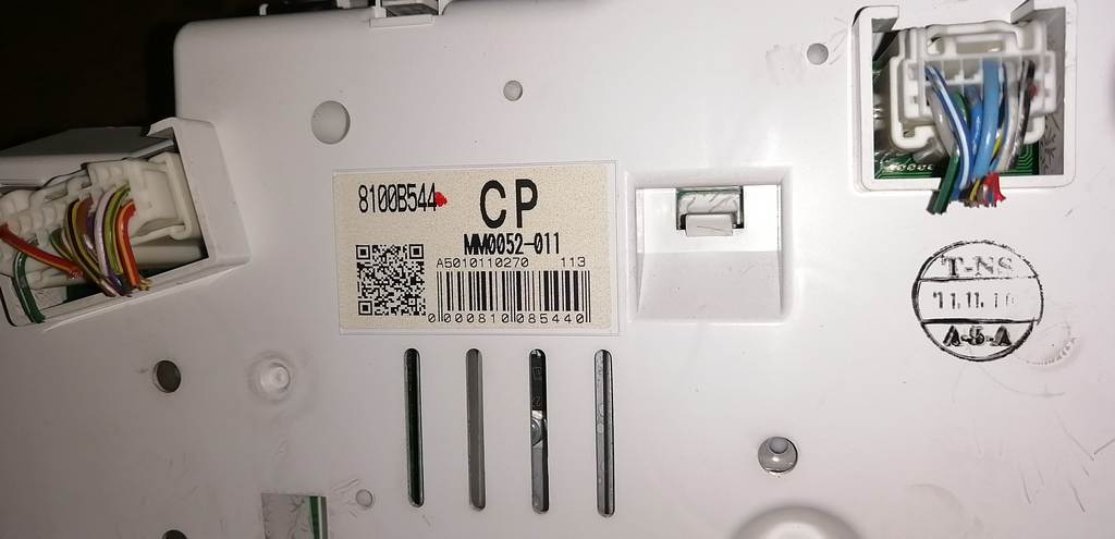 PAJERO MINI H58A ЩИТОК ПРИБОРОВ 8100B544 Mitsubishi Pajero Mini 1