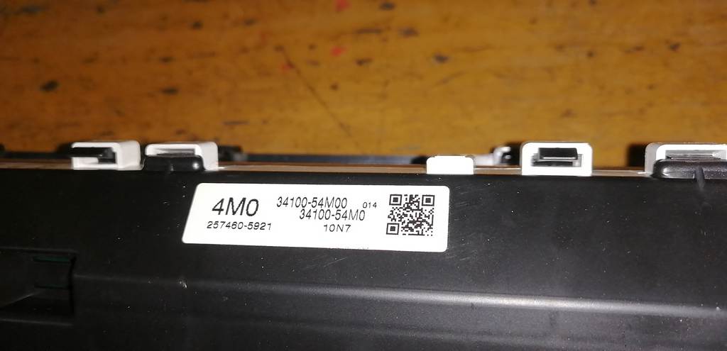 SOLIO MA15S ЩИТОК ПРИБОРОВ 34100-54M00 Suzuki Solio 1