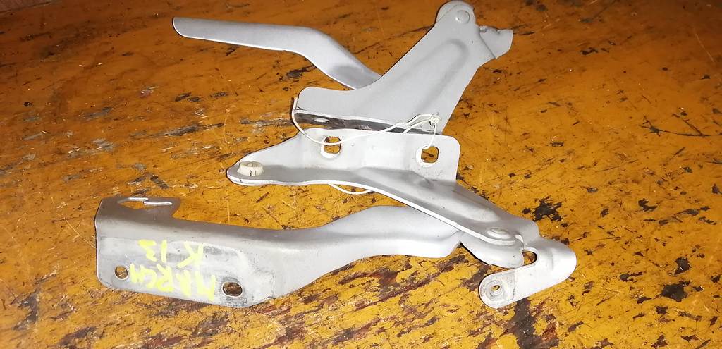 MARCH K13 ПЕТЛЯ КАПОТА (ПАРА) Nissan March 1