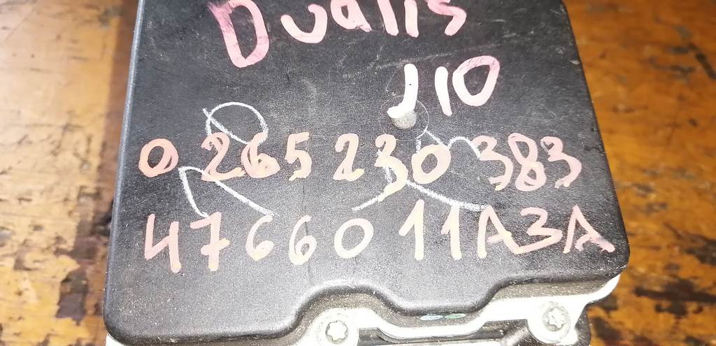 DUALIS J10 БЛОК ABS 47660 1YA3A Nissan Dualis 1