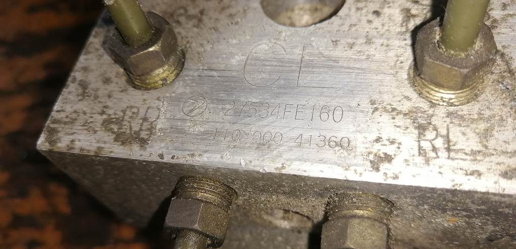 IMPREZA GG2 БЛОК ABS 27534FE160 Subaru Impreza 1