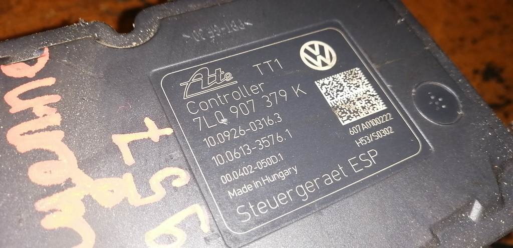 CAYENNE 957 БЛОК ABS 7L0907379K Porsche Cayenne 1