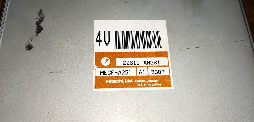 22611 AH281 БЛОК УПР. ДВС Subaru Impreza 1