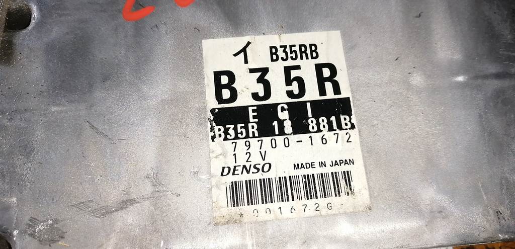 B35R 18 881B БЛОК УПР. ДВС, 2 МОДЕЛЬ Mazda Demio 1
