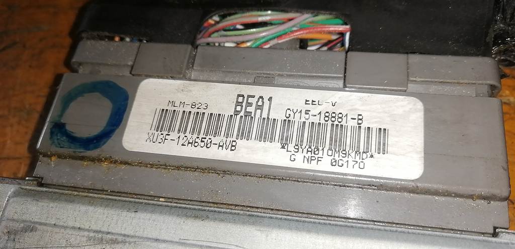 GY15-18881-B БЛОК УПР. ДВС Mazda MPV 1