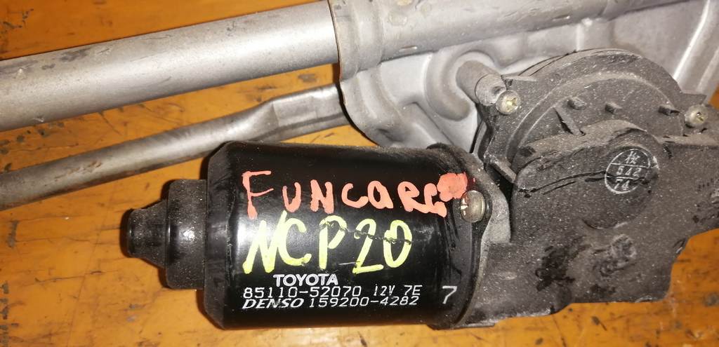 FUNCARGO NCP20 ТРАПЕЦИЯ+МОТОР ДВОРНИКОВ Toyota Funcargo 1