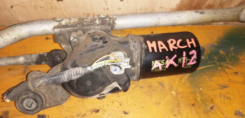 MARCH AK12 ТРАПЕЦИЯ+МОТОР ДВОРНИКОВ Nissan March 1