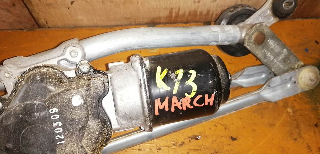 MARCH K13 ТРАПЕЦИЯ+МОТОР ДВОРНИКОВ Nissan March 1