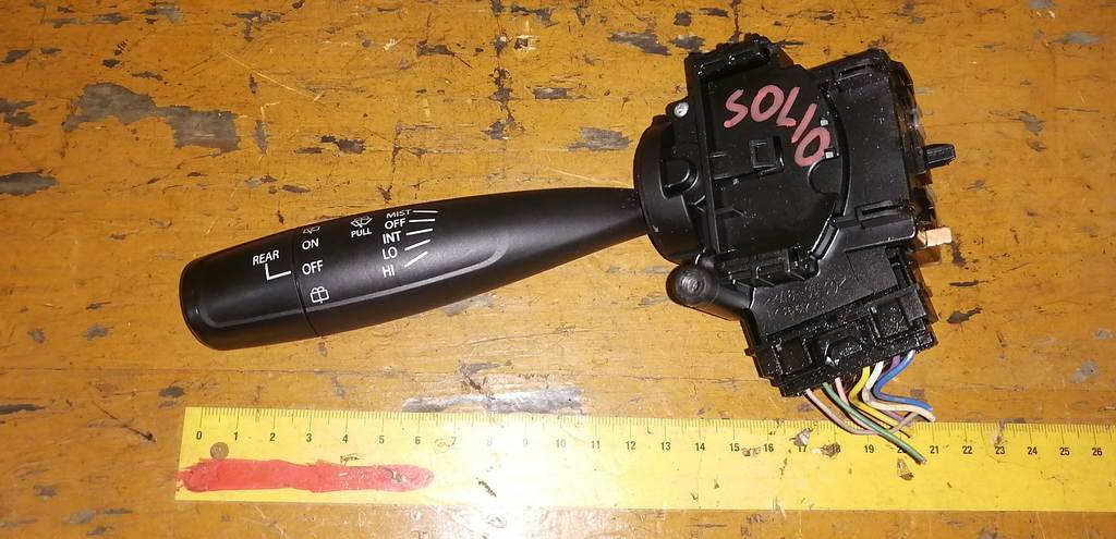 подрулевой переключатель дворников Suzuki Solio 0