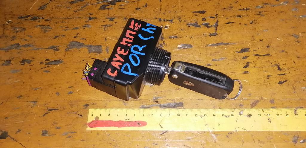 замок зажигания Porsche Cayenne 0