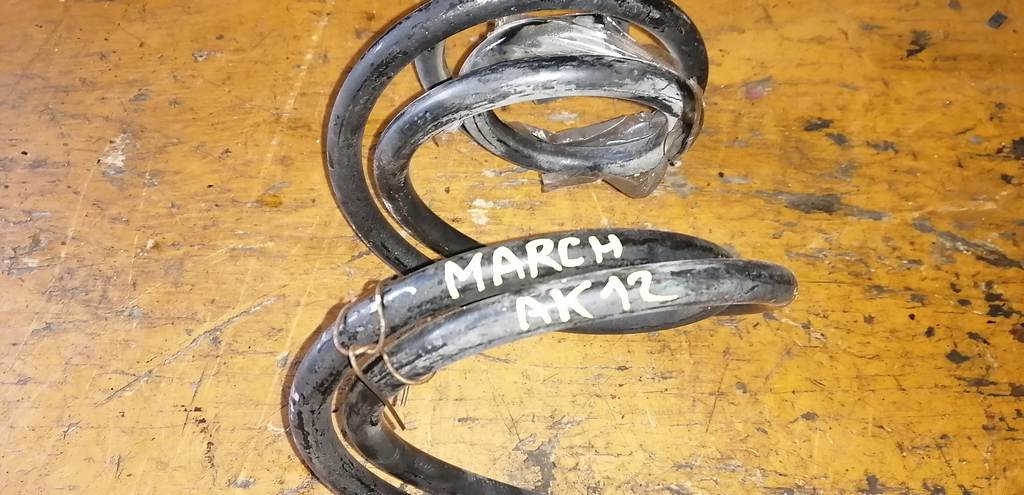 MARCH AK12 ПРУЖИНА (ПАРА) Nissan March 1