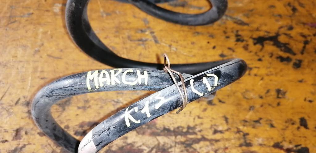 MARCH K13 ПРУЖИНА (ПАРА) 1 Nissan March 1