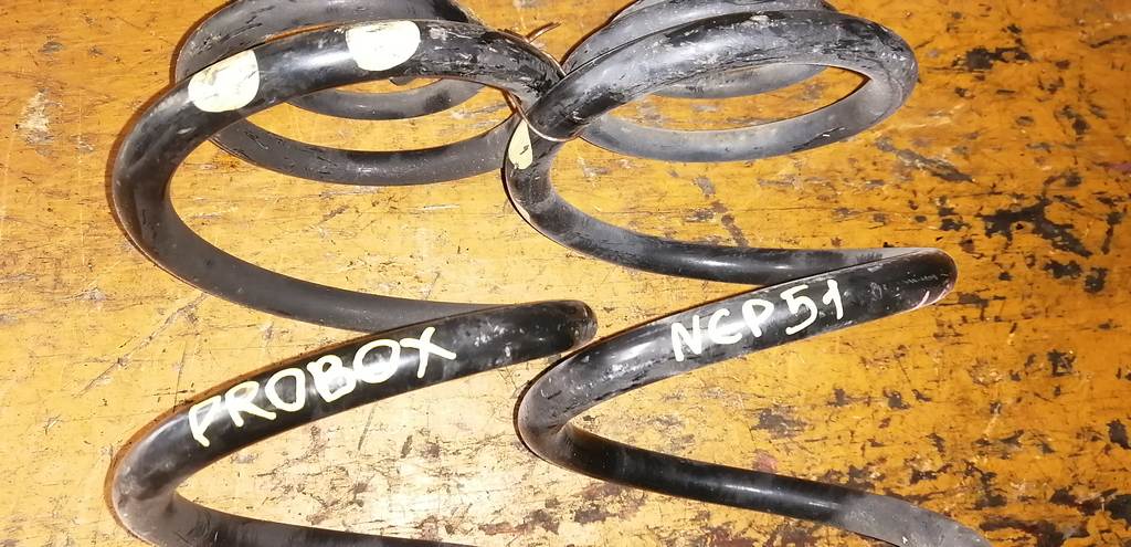 PROBOX NCP51 ПРУЖИНА (ПАРА) Toyota Probox 1