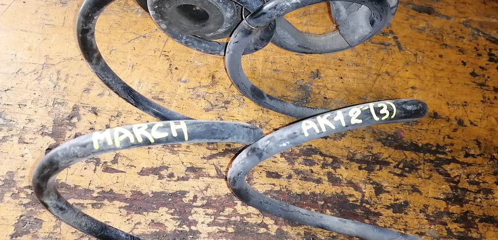MARCH AK12 ПРУЖИНА (ПАРА) 3 Nissan March 1