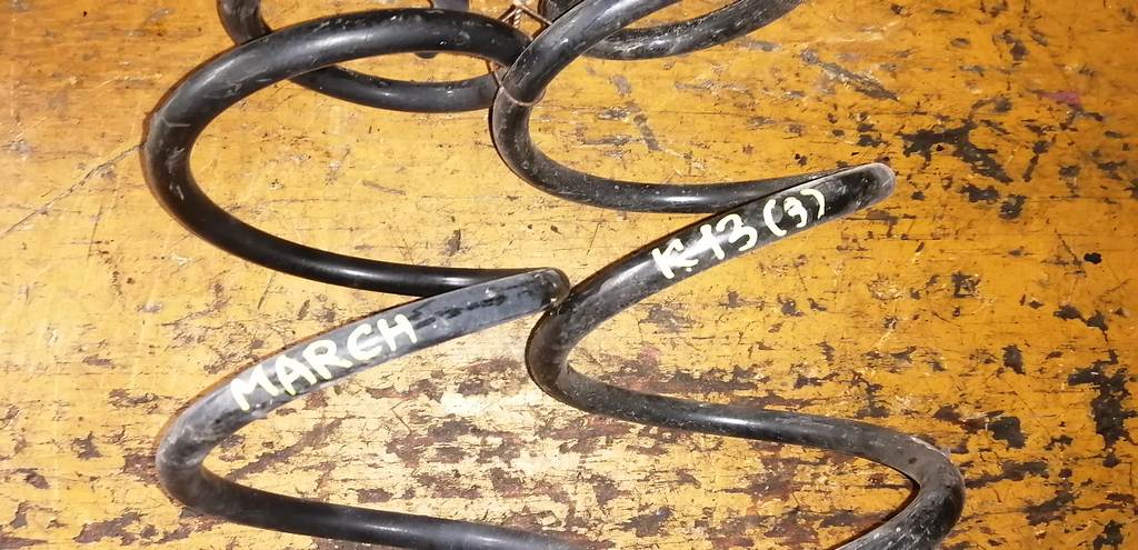 MARCH K13 ПРУЖИНА (ПАРА) 3 Nissan March 1