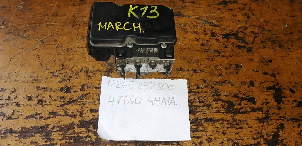 блок abs Nissan March 0