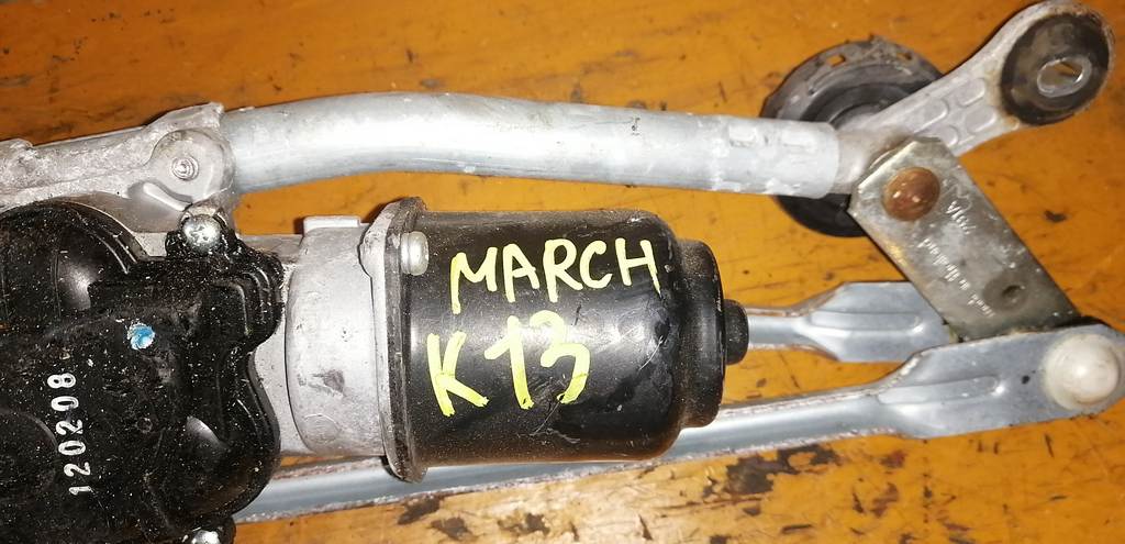 MARCH K13 ТРАПЕЦИЯ+МОТОР ДВОРНИКОВ Nissan March 1