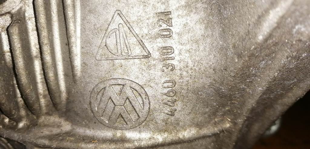 TOUAREG 7L7 РЕДУКТОР ПЕРЕДНИЙ Volkswagen Touareg 4