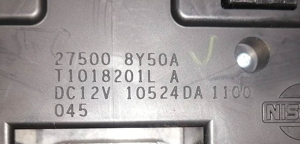 Электрооборудование Nissan Note 2