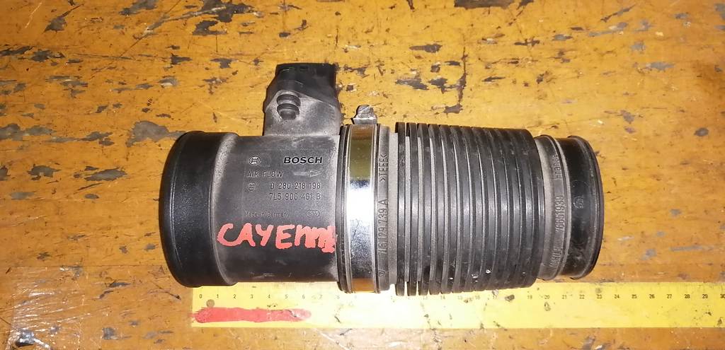 датчик расхода воздуха Porsche Cayenne 0