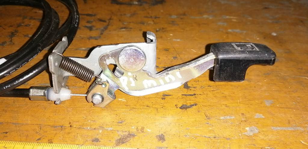 PAJERO MINI H58A ТРОС ЛЮЧКА БЕНЗОБАКА Mitsubishi Pajero Mini 1