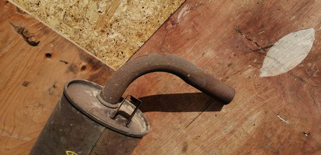 глушитель Mitsubishi Pajero Mini 3