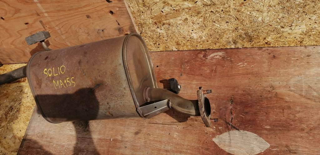 глушитель Suzuki Solio 3